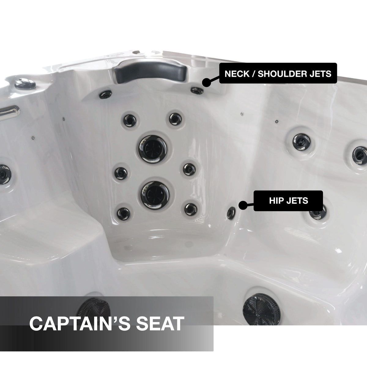 Canadian Spa Erie SE GL 6-Person 46-Jet Hot Tub