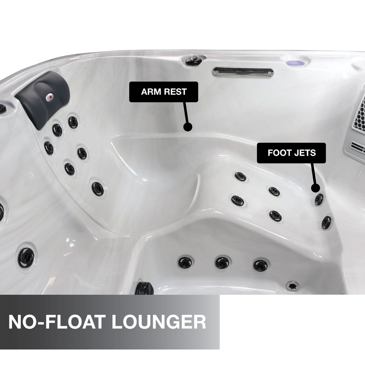 Canadian Spa Cambridge 6-Person 34-Jet Hot Tub 60Hz