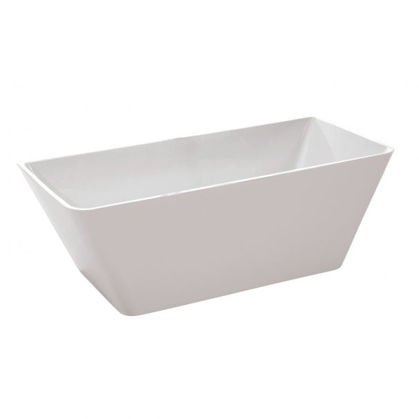 ANZZI ZENITH SERIES 5.58 Ft. Freestanding Bathtub In White