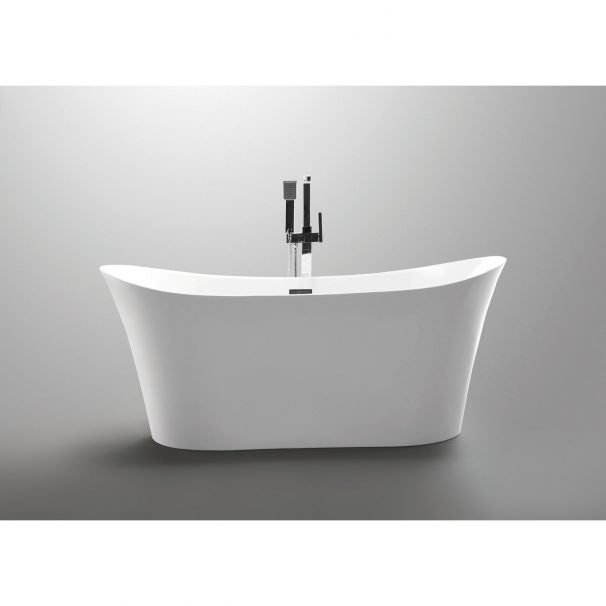 ANZZI EFT SERIES 5.58 Ft. Freestanding Bathtub In White