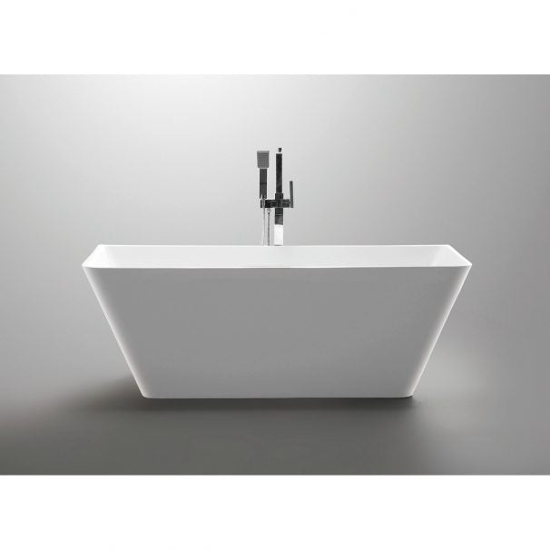 ANZZI ZENITH SERIES 5.58 Ft. Freestanding Bathtub In White