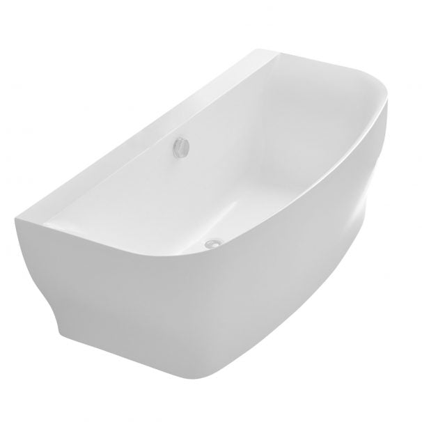 ANZZI BANK SERIES 5.41 Ft. Freestanding Bathtub In White