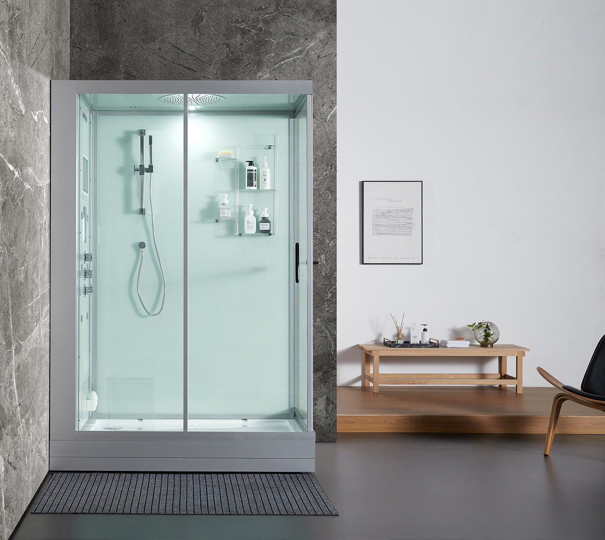 Maya Bath Anzio Steam Shower - Left