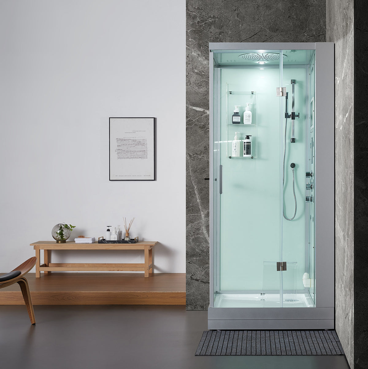 Maya Bath Arezzo Steam Shower - Right