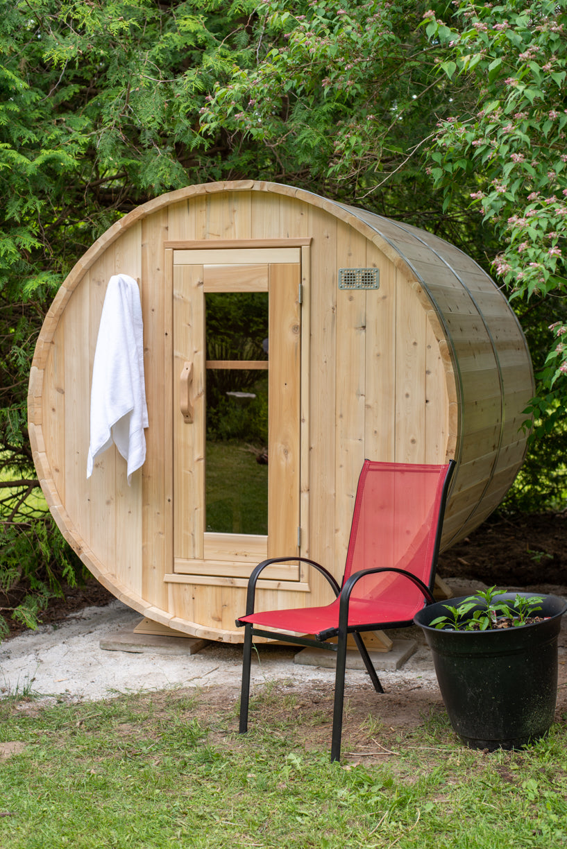 LeisureCraft CT Harmony Barrel Sauna