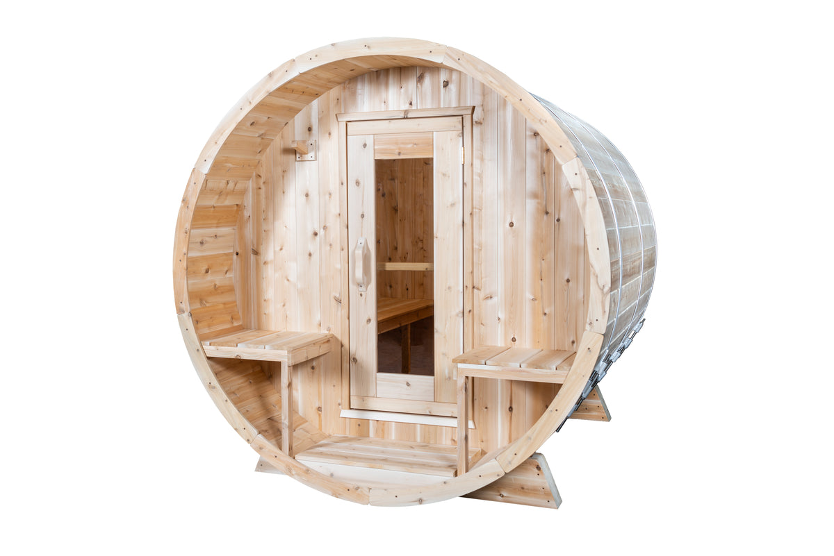 LeisureCraft CT Serenity Barrel Sauna