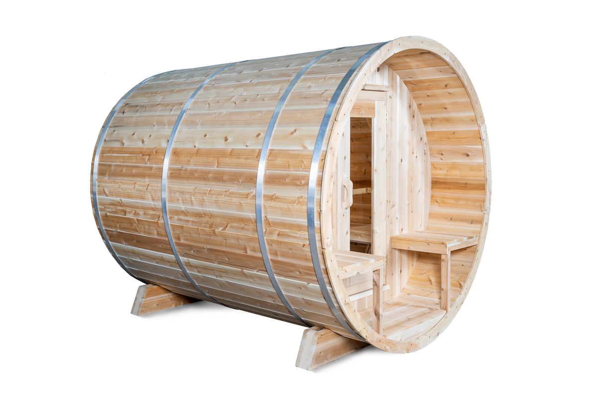 LeisureCraft CT Serenity Barrel Sauna