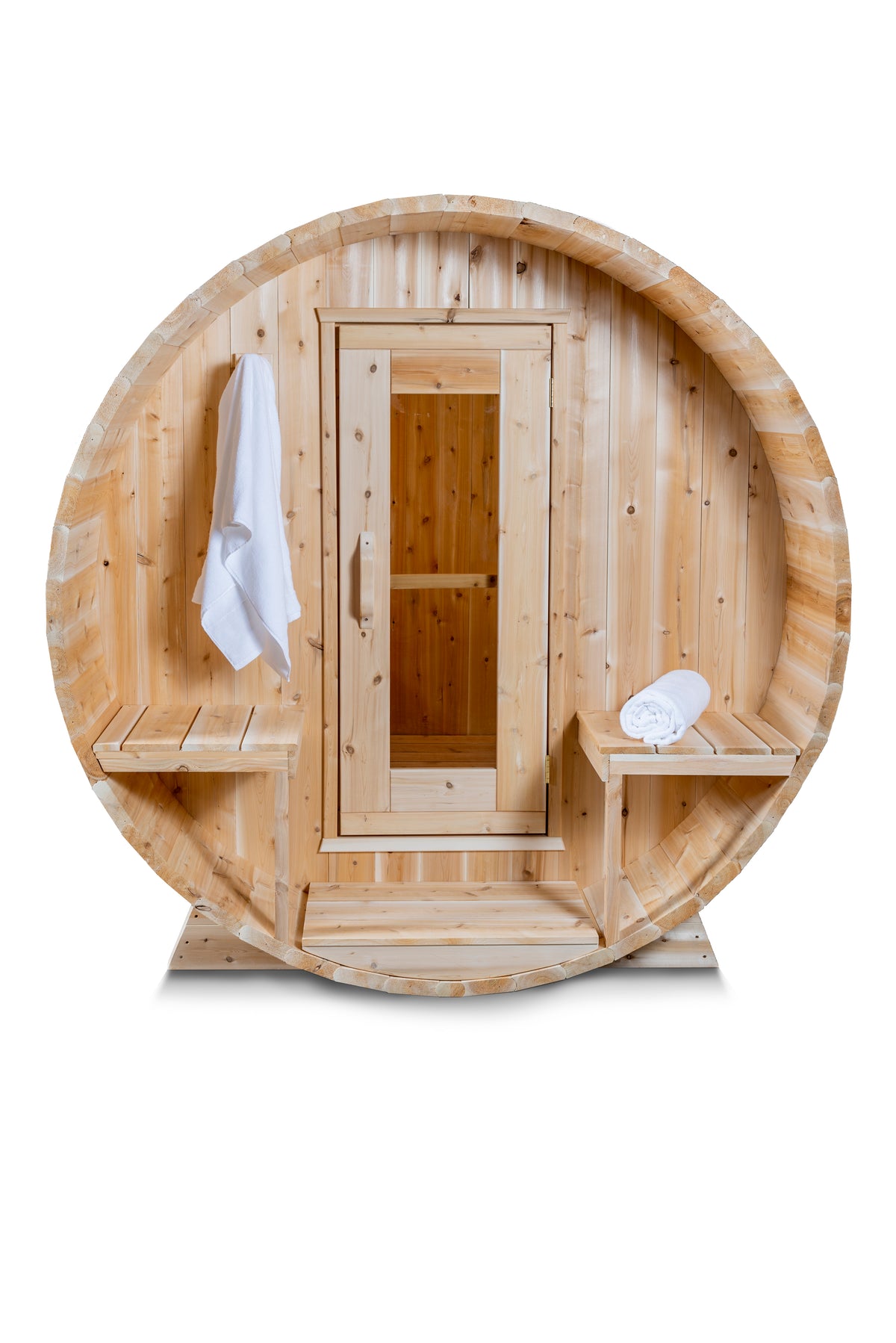 LeisureCraft CT Serenity Barrel Sauna