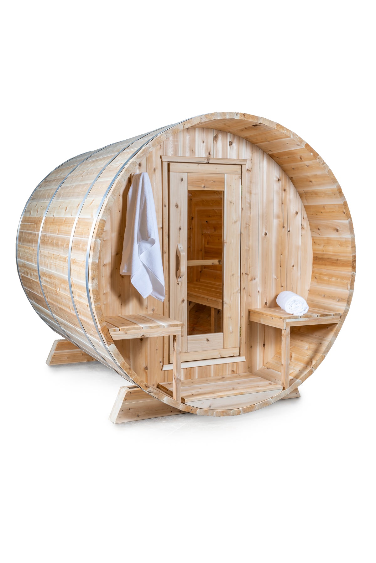 LeisureCraft CT Serenity Barrel Sauna