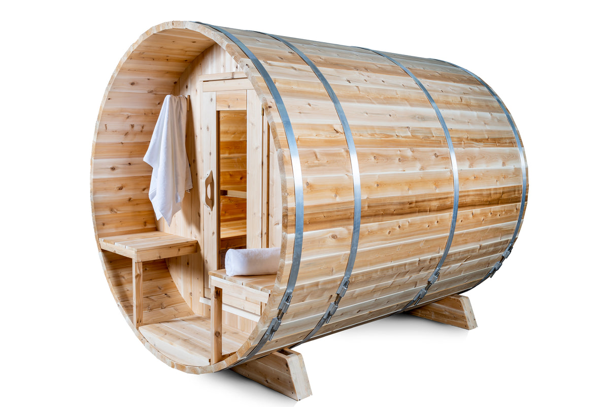 LeisureCraft CT Serenity Barrel Sauna