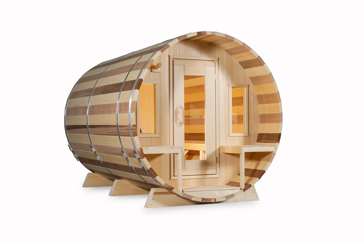 LeisureCraft CT Tranquility Barrel Sauna