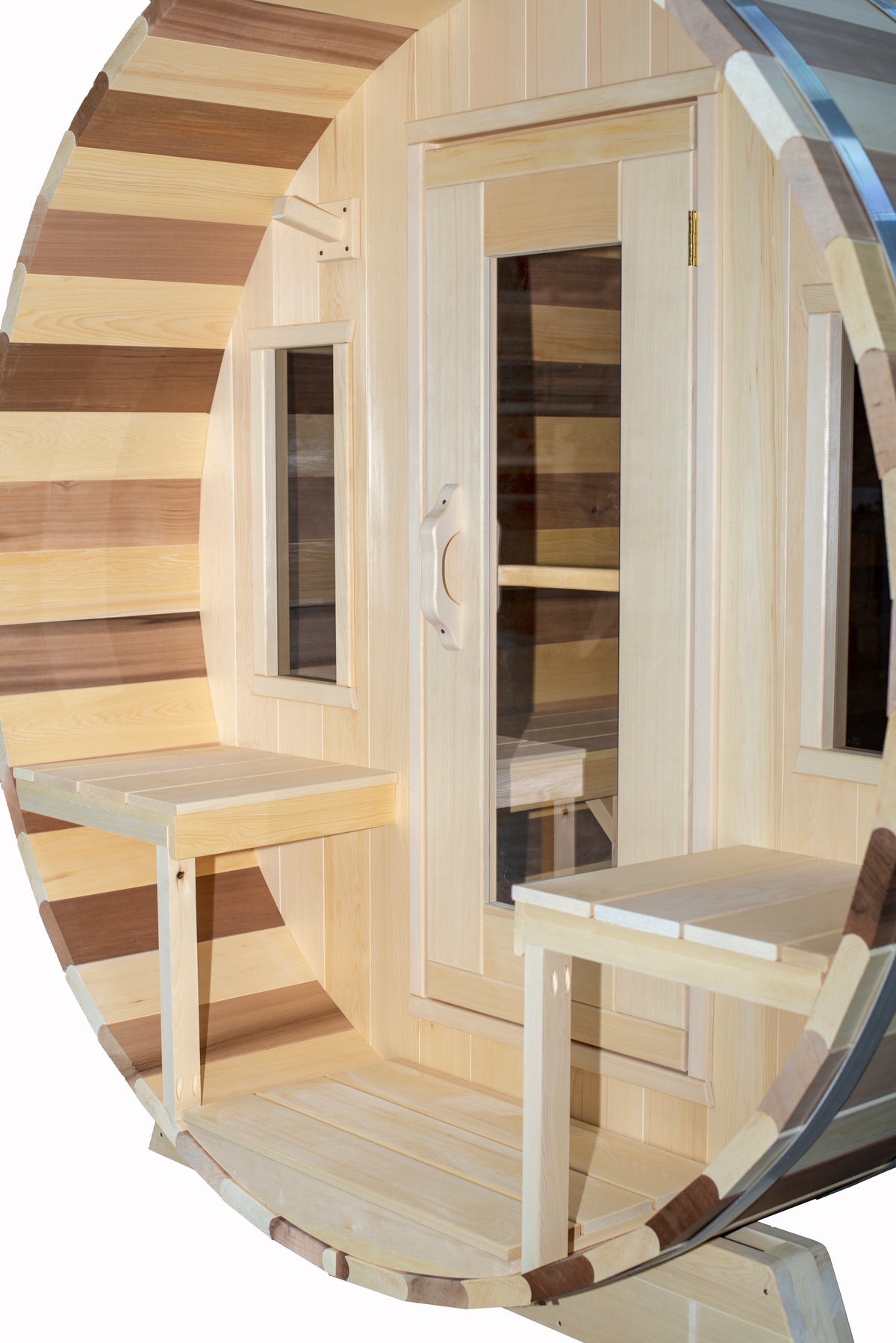 LeisureCraft CT Tranquility Barrel Sauna