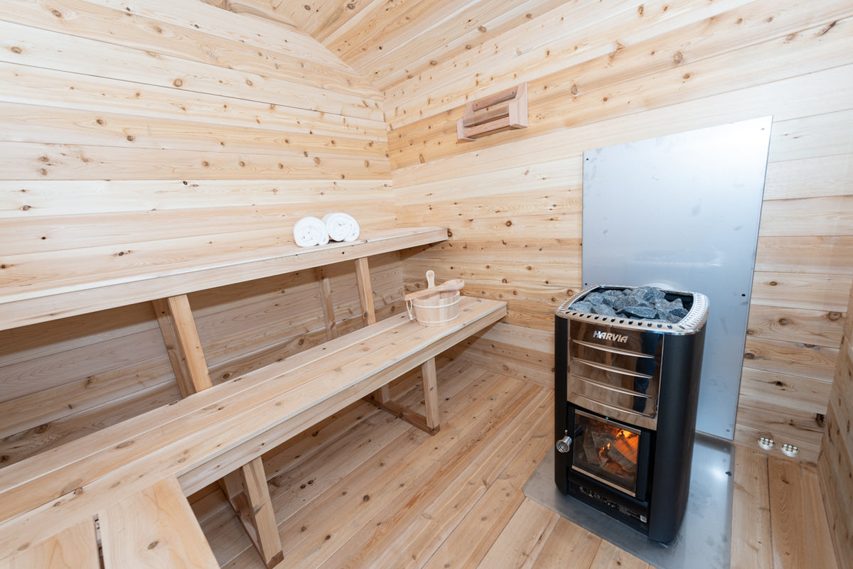 LeisureCraft CT Georgian Cabin Sauna