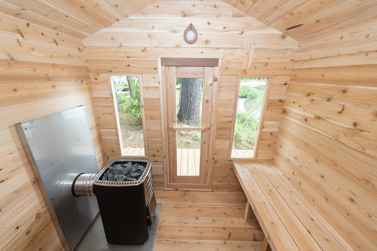 LeisureCraft CT Georgian Cabin Sauna