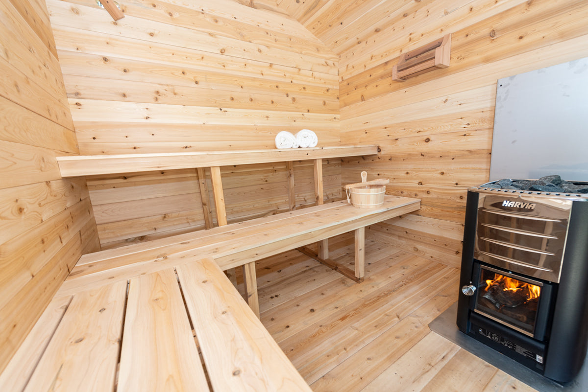 LeisureCraft CT Georgian Cabin Sauna