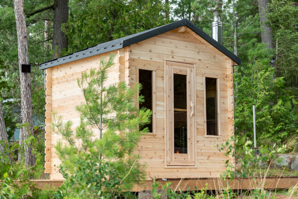 LeisureCraft CT Georgian Cabin Sauna