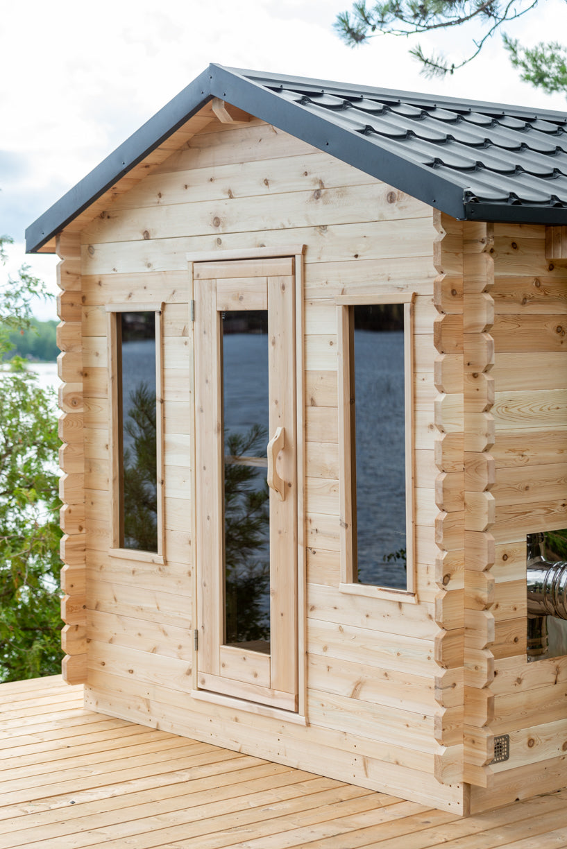 LeisureCraft CT Georgian Cabin Sauna