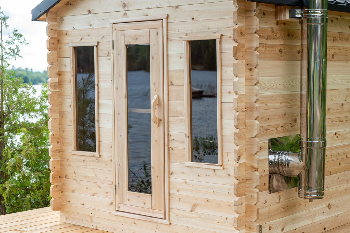 LeisureCraft CT Georgian Cabin Sauna