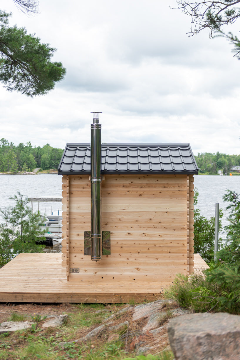 LeisureCraft CT Georgian Cabin Sauna