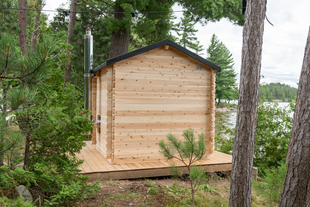 LeisureCraft CT Georgian Cabin Sauna