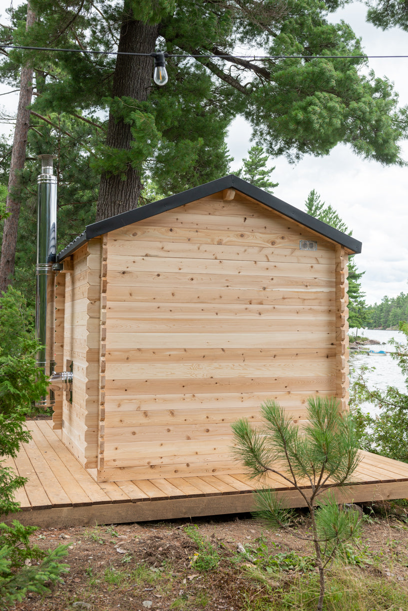 LeisureCraft CT Georgian Cabin Sauna