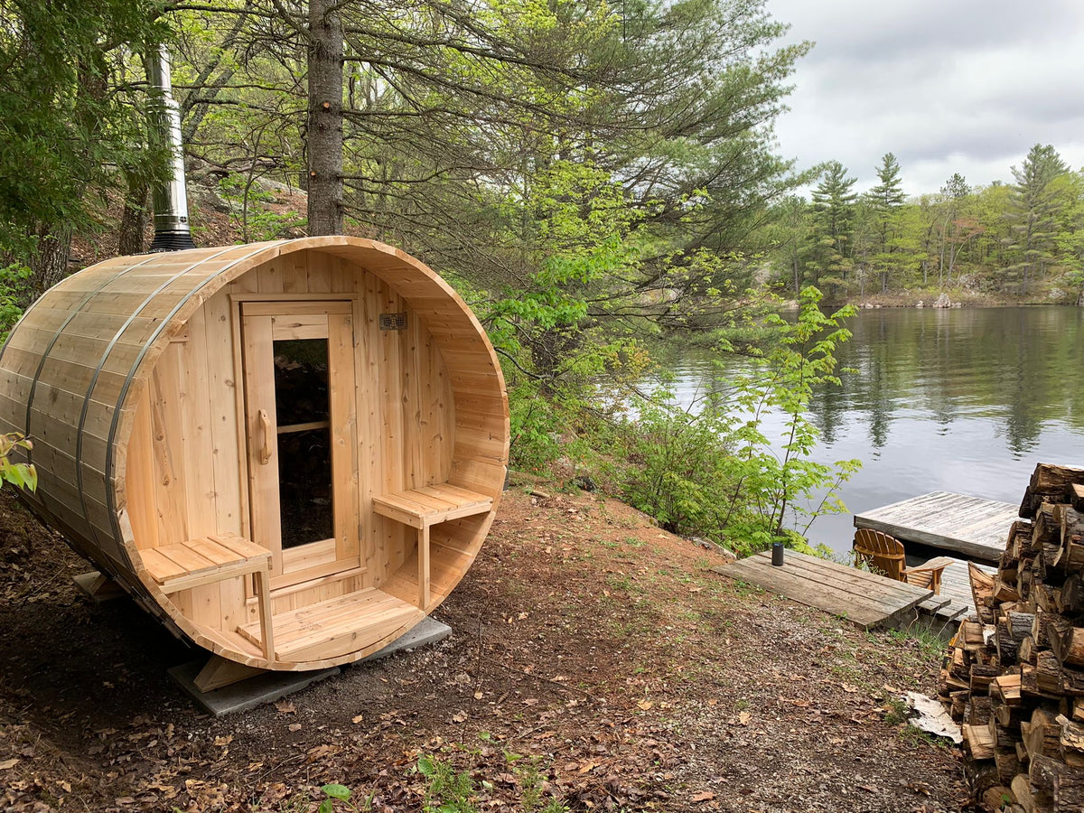 LeisureCraft CT Serenity Barrel Sauna