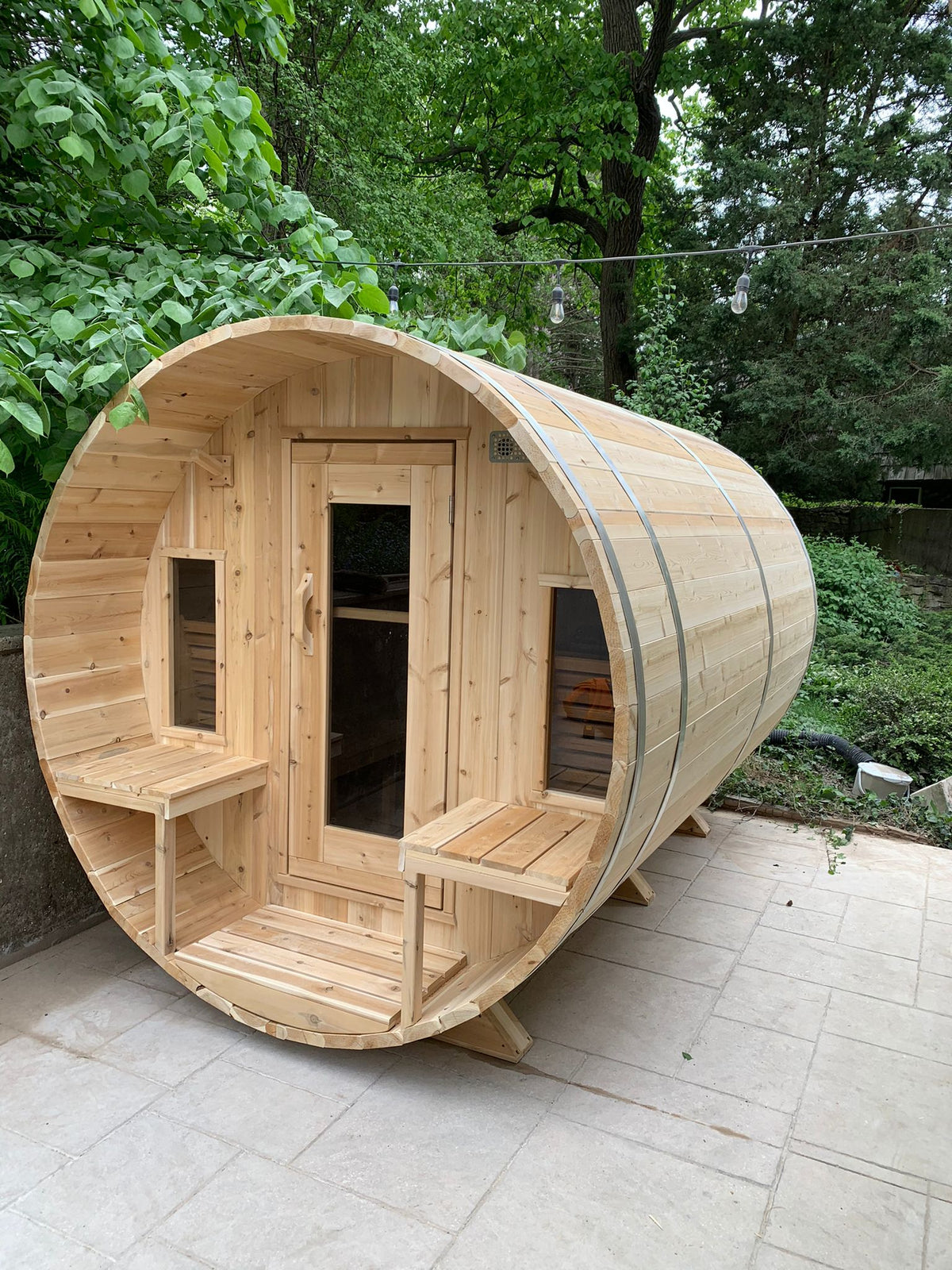 LeisureCraft CT Tranquility Barrel Sauna