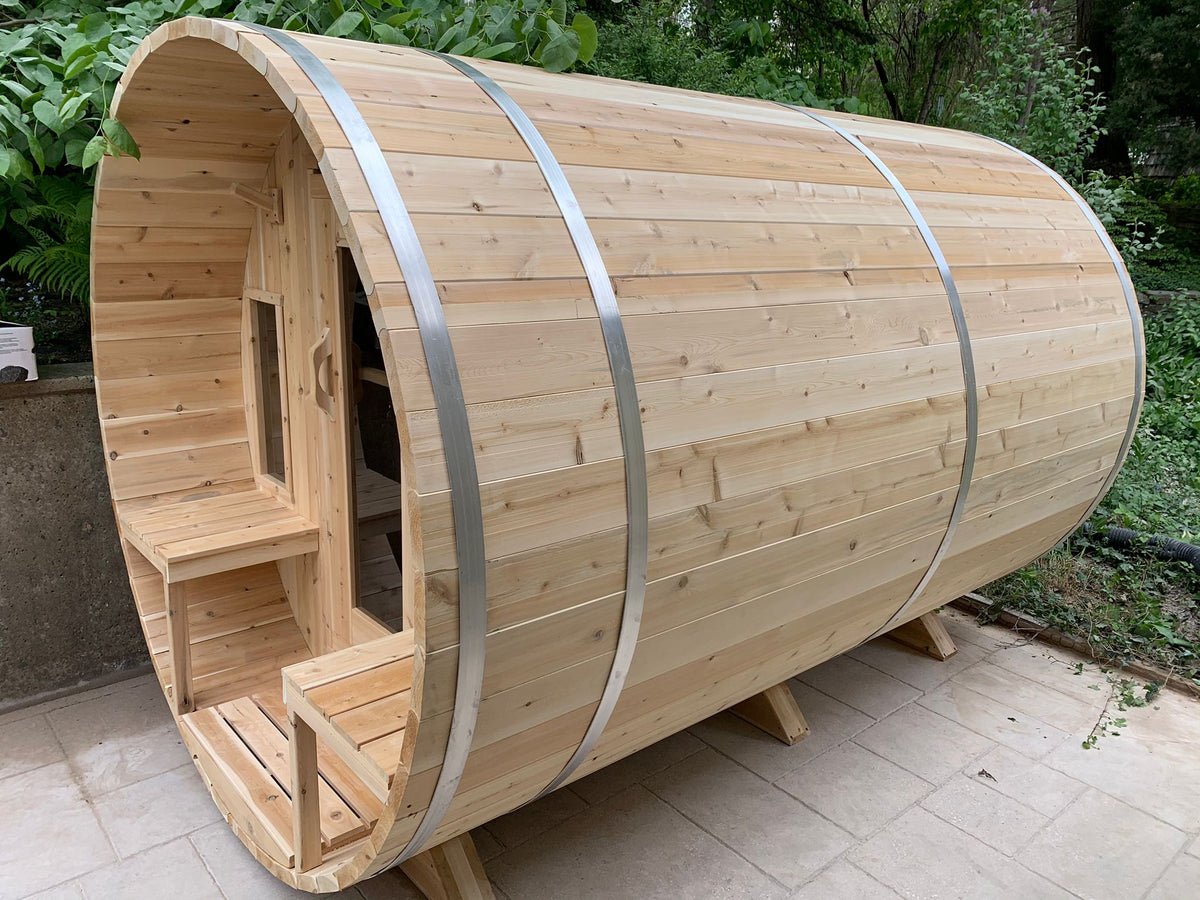 LeisureCraft CT Tranquility Barrel Sauna