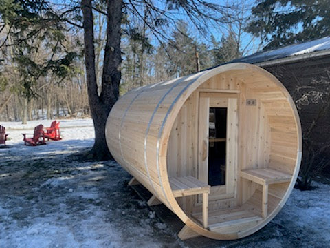 LeisureCraft CT Serenity Barrel Sauna