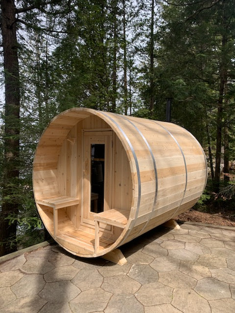 LeisureCraft CT Serenity Barrel Sauna