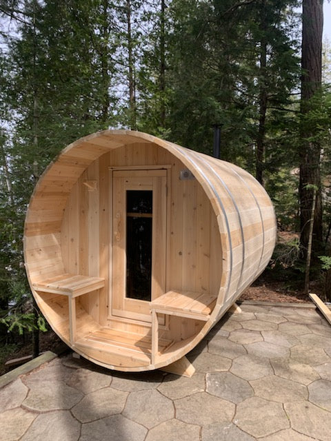 LeisureCraft CT Serenity Barrel Sauna