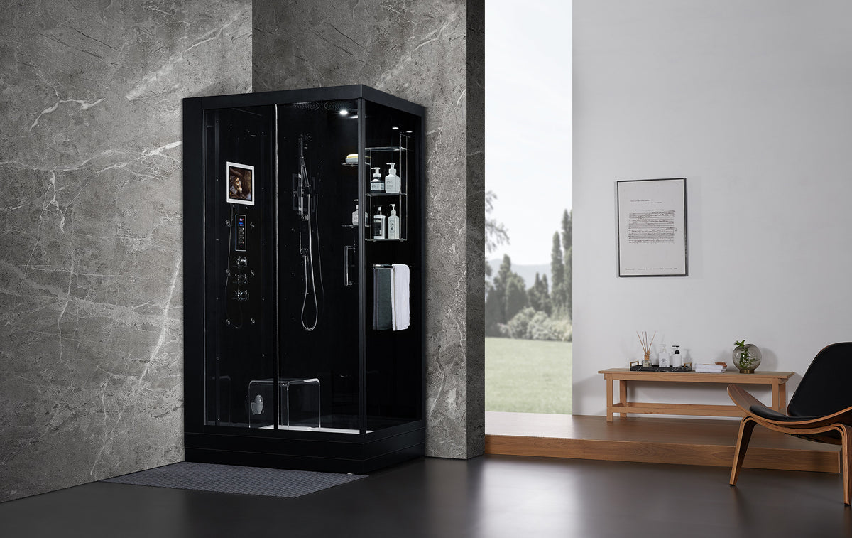 Maya Bath Lucca Steam Shower - Left