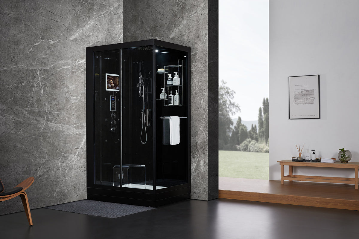 Maya Bath Lucca Steam Shower - Left