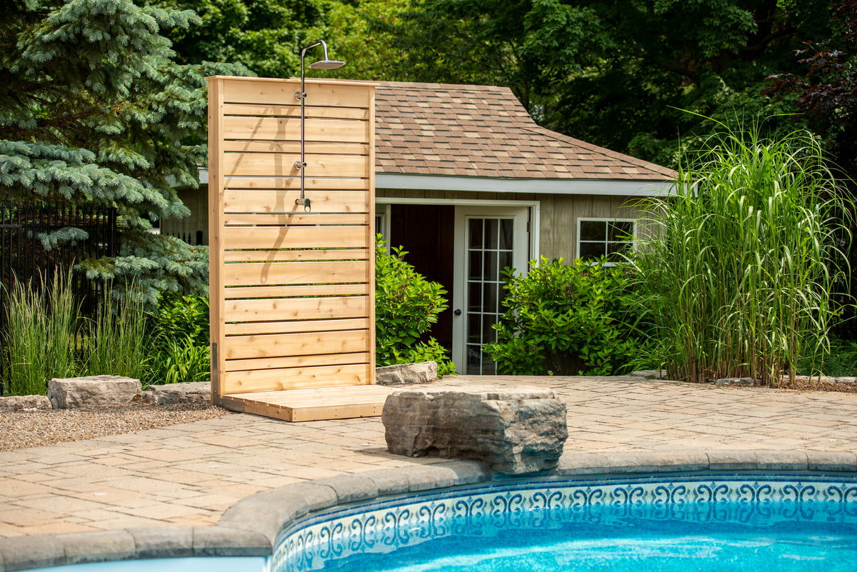 LeisureCraft CT Savannah Outdoor Shower