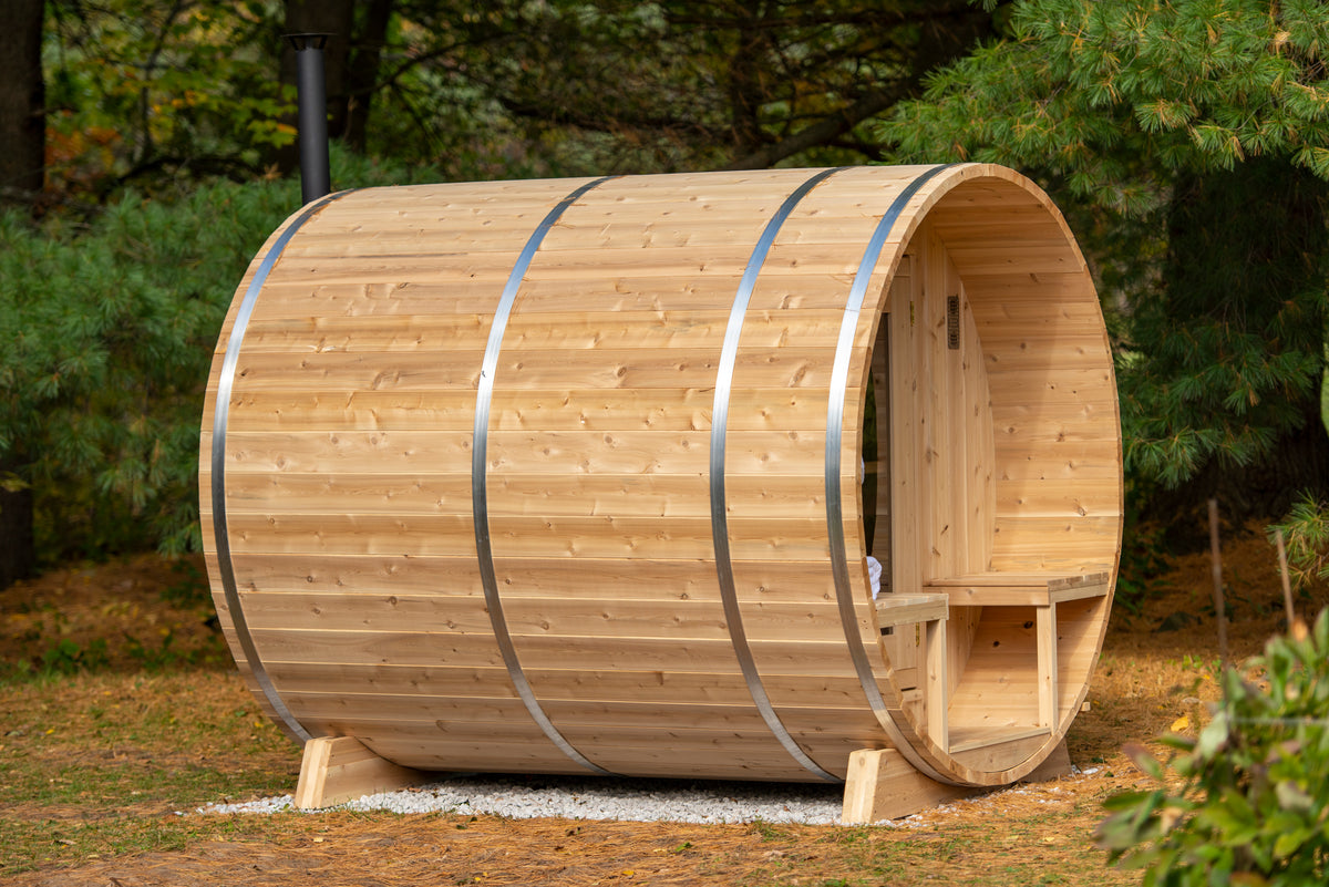 LeisureCraft CT Serenity Barrel Sauna