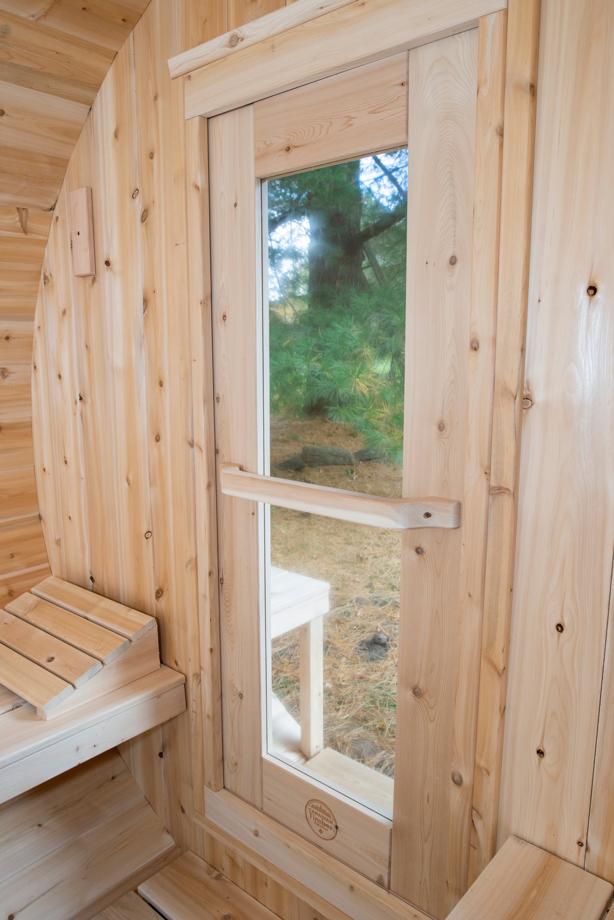 LeisureCraft CT Serenity Barrel Sauna